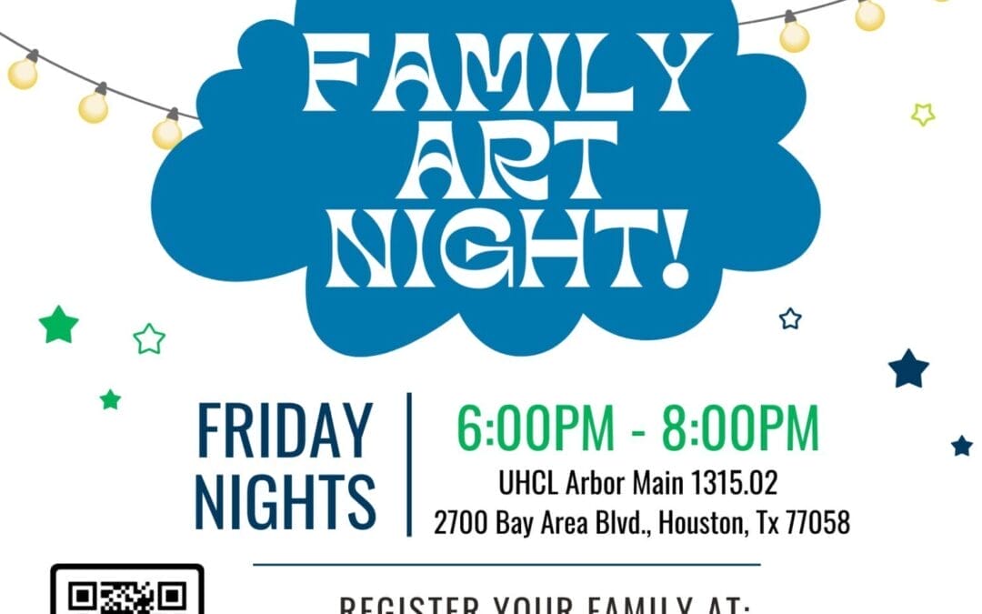 UHCL Art School for Children and Young Adults Family Art Night!