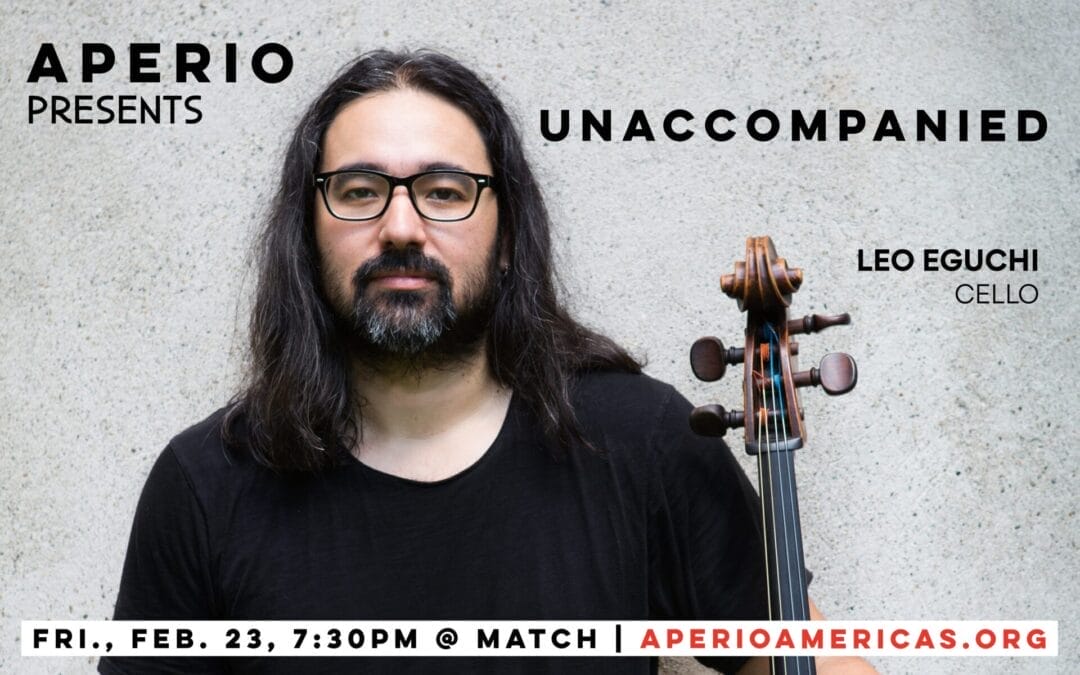 Unaccompanied – Eight New Works for Solo Cello  Exploring Personal Stories of  Immigration and American Identity