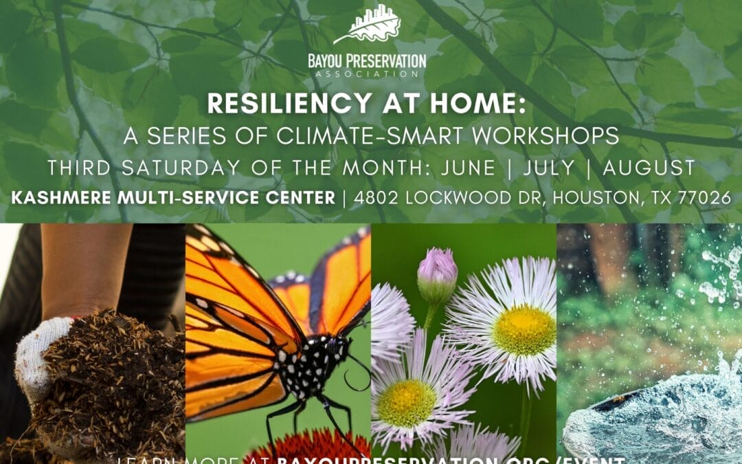 Resiliency at Home: A Series of Climate Smart Workshops